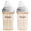 image:imagehegen Baby Bottles Anti Colic Baby Bottles Wide Neck Breastfeeding System 11 oz with Fast Flow Teats8oz 2 Pack