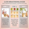 image:imageHegen Easy to Clean Reuseable Breast Milk Storage 8oz 2Pack2 pack