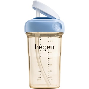 image:imageHegen 8oz Straw Cup PPSU Blue Slow Flow  6 months to adult